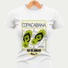 Camiseta Copacabana Rio de Janeiro - Branca - Feminina