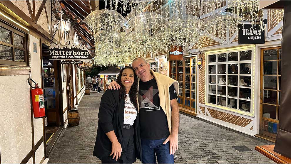 Casal Francelino em Campos do Jordão - SP